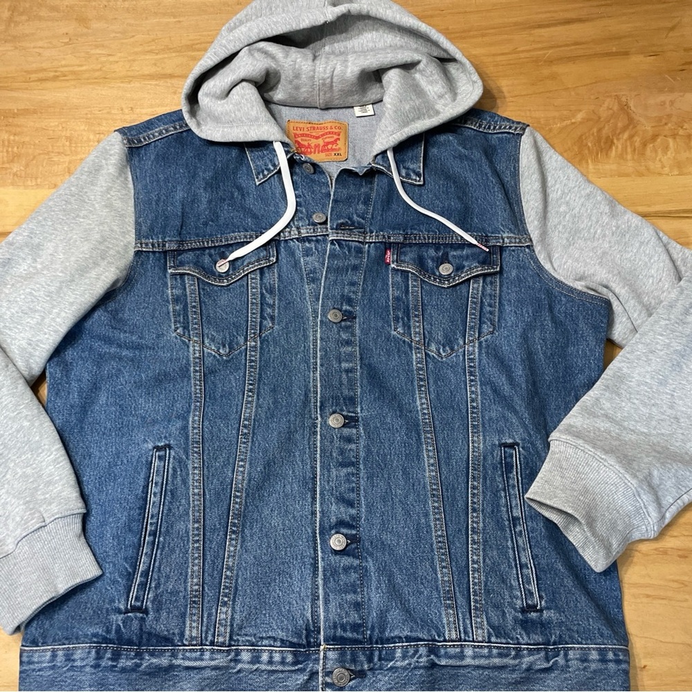 Levi’s Trucker Hoodie Men’s size 2XL EUC!